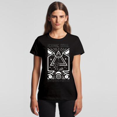 Iconic Soul Black Tee Thumbnail